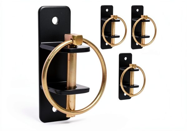 Water Bucket Hooks 4PCS Heavy Duty Wall Mounted BIAJOV Stall Bracket-0