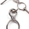 Horse Tie Ring 2 Pack INTONX Stall & Trailer Tether Grooming Brush-3