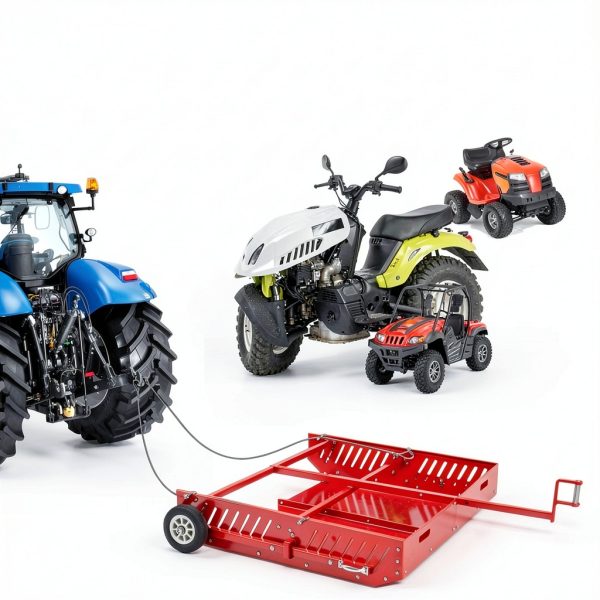 Manure Fork & Trailer by Pohadr 2-in-1 Heavy Duty Yard Sweeper-4