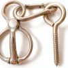 Horse Tie Ring 2 Pack INTONX Stall & Trailer Tether Grooming Brush-4