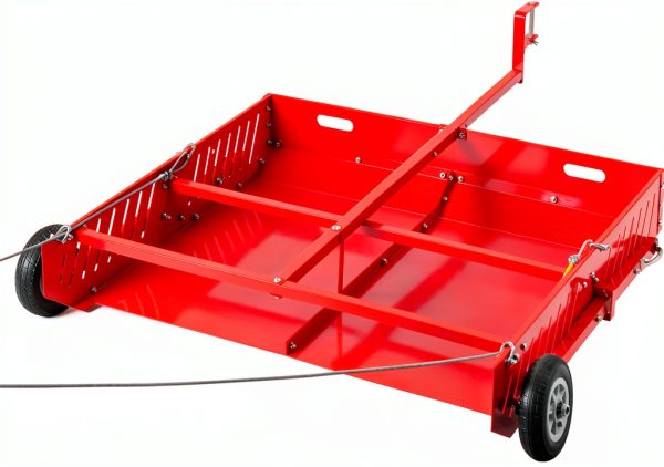 Manure Fork & Trailer by Pohadr 2-in-1 Heavy Duty Yard Sweeper-0