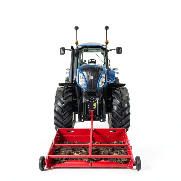 Manure Fork & Trailer by Pohadr 2-in-1 Heavy Duty Yard Sweeper-3