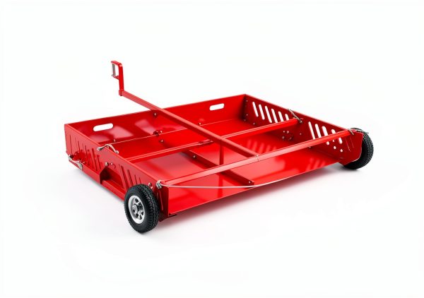 Manure Fork & Trailer by Pohadr 2-in-1 Heavy Duty Yard Sweeper-5