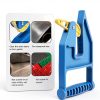 Feroca Heavy Duty Stall Mat Gripper, a Pair of Mat Mover Tool - Effortless Remover for Thick Rubber Mats in Horse Stalls, Barn, Gym, Trailer - Easy Lift & Move to Save Your Back-4