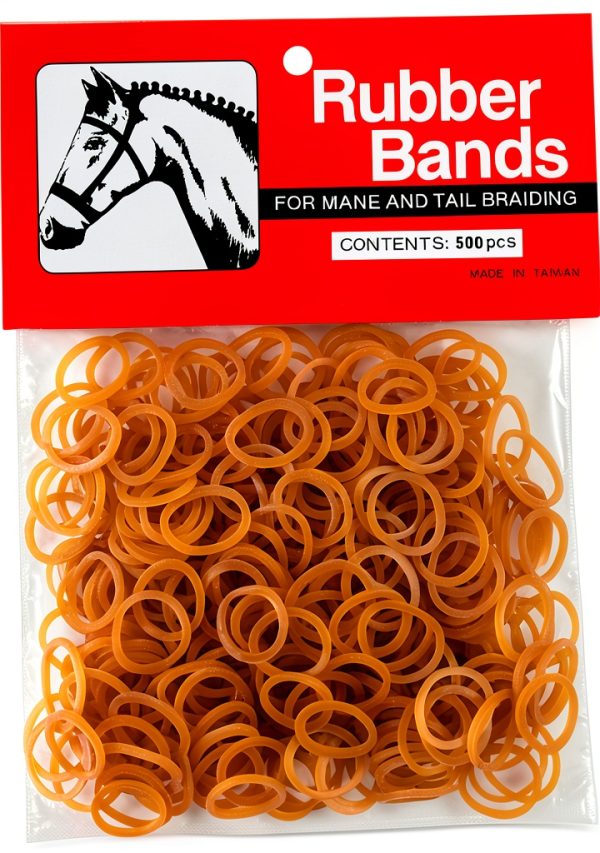 Weaver Leather Rubber Bands White, 65-2241-3