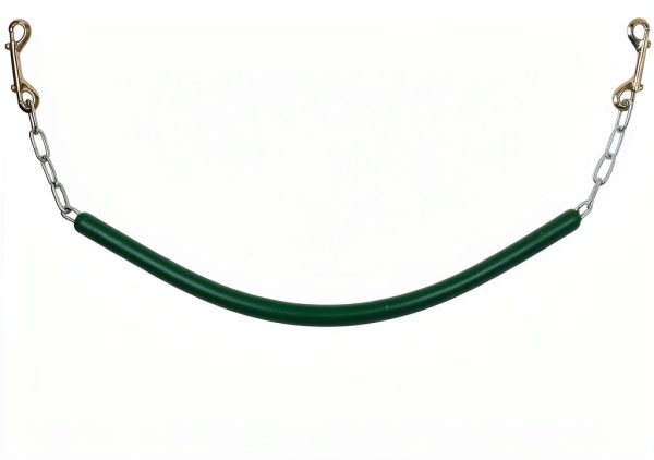 SmartEquine Stall Chain | Stall Area Fence Gate Hardware | Standard Size | Features 2 Double-Ended Snaps | 1" Wide Rubber | 45.5" Long | Hunter-0