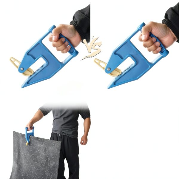 Feroca Heavy Duty Stall Mat Gripper, a Pair of Mat Mover Tool - Effortless Remover for Thick Rubber Mats in Horse Stalls, Barn, Gym, Trailer - Easy Lift & Move to Save Your Back-1