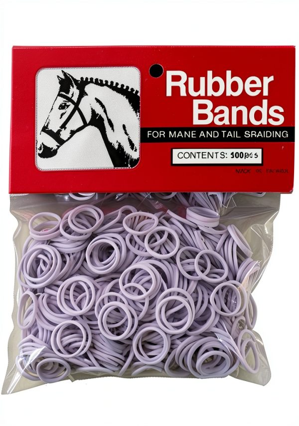 Weaver Leather Rubber Bands White, 65-2241-1