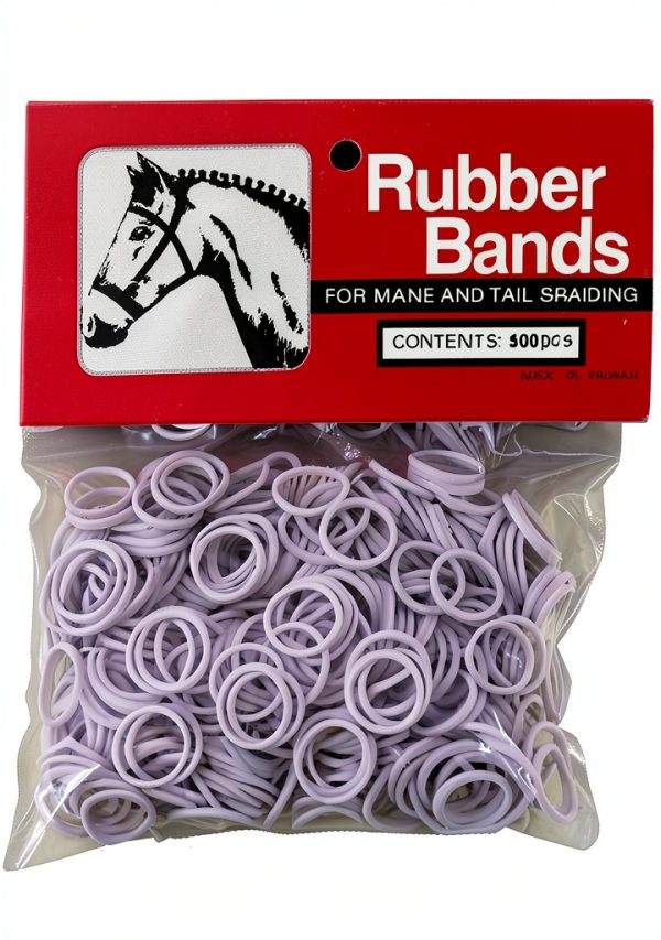 Weaver Leather Rubber Bands White, 65-2241-0