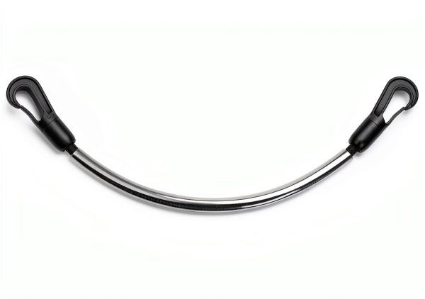 Elastic Tail Strap Shires Horse Fillet 12" Black with Hardwearing Clip-0