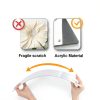 Sukh Acrylic Horse Mirror - Safe Stall Mirrors Sheet Horse Toy Hanging Pony Calming Non Glass Shatterproof Horse Toys for Stable Barn Stall Toy Entertainment (16.92 x 12.99 Inch)-2